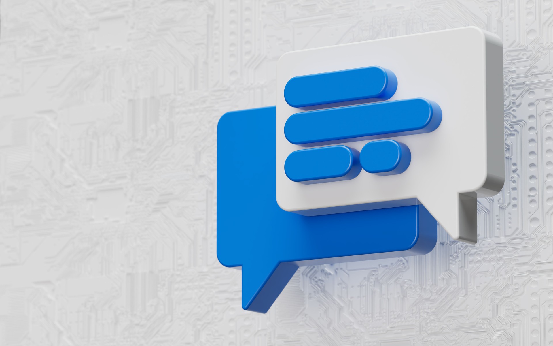 AI Artificial Intelligence Chatbot, human conversation with technology, natural language processing